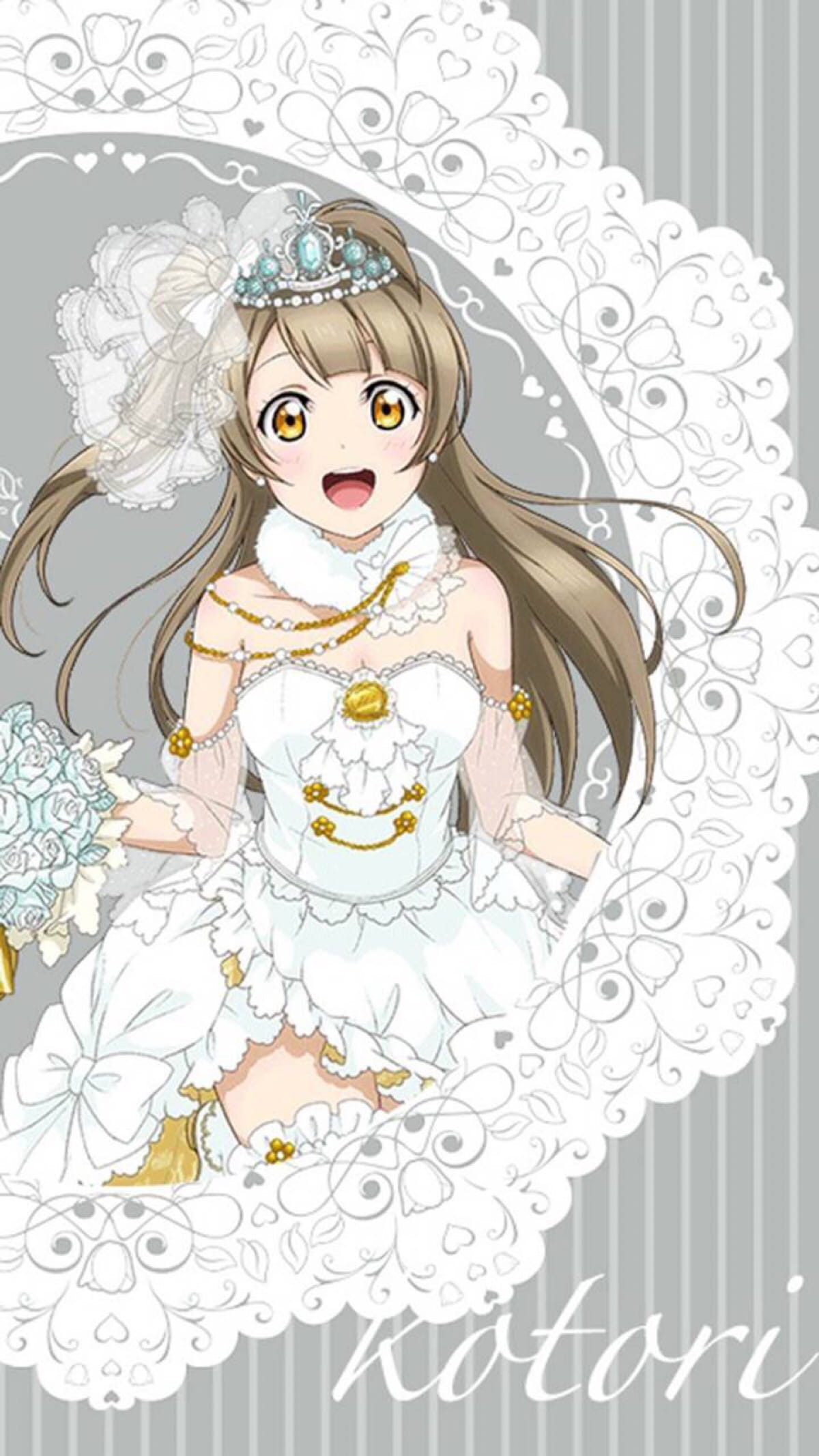 lovelive! 全员婚纱觉醒 手机壁纸美图