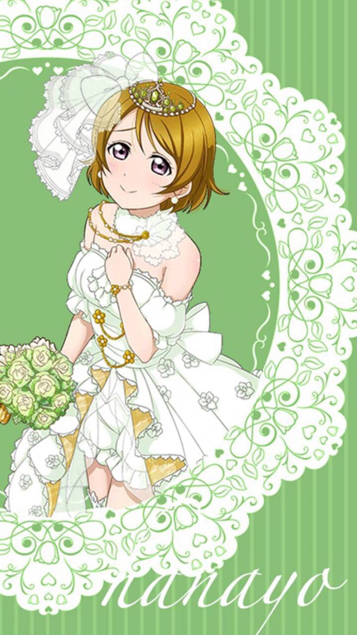 lovelive! 全员婚纱觉醒 手机壁纸美图