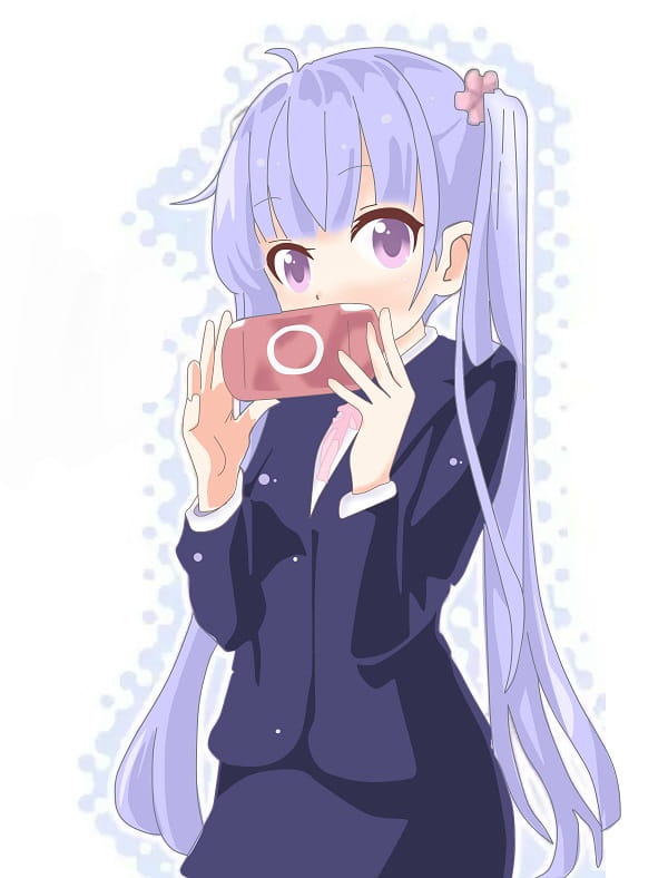 青涩萝莉双马尾《NEW GAME》凉风青叶手机壁纸