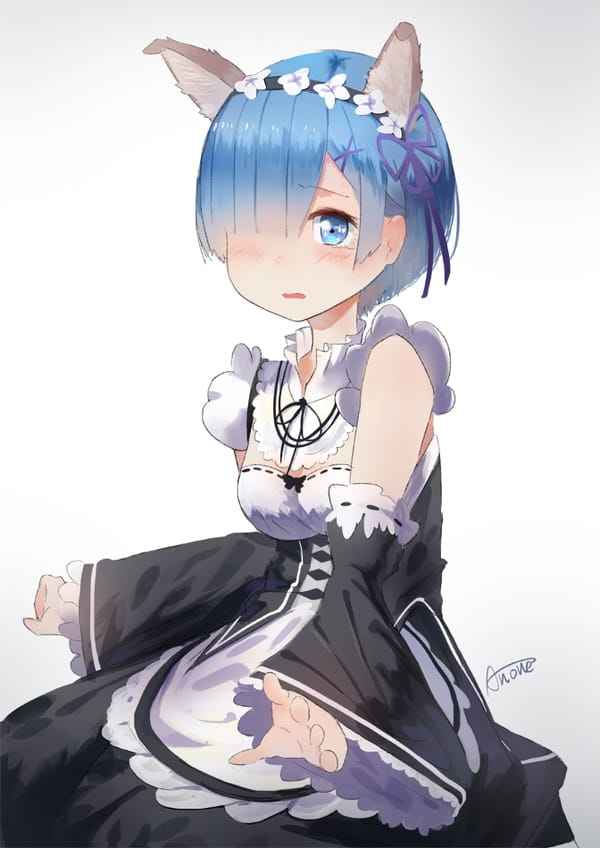 看不到雷姆我要死了！雷姆福利本子大图下载(1)