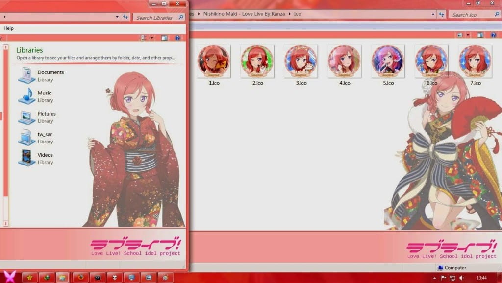 【Win7主题】lovelive！西木野真姬 下载