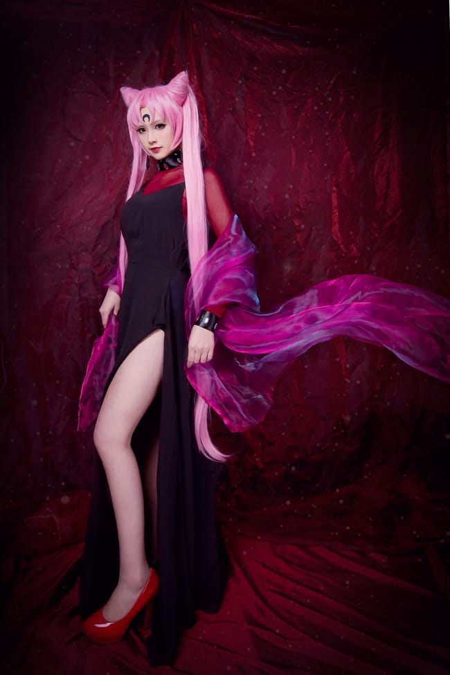 美少女战士 黑暗淑女小小兔cos