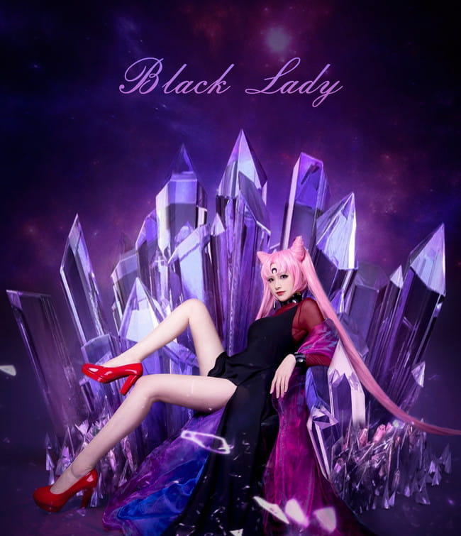 美少女战士 黑暗淑女小小兔cos