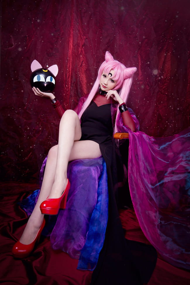美少女战士 黑暗淑女小小兔cos
