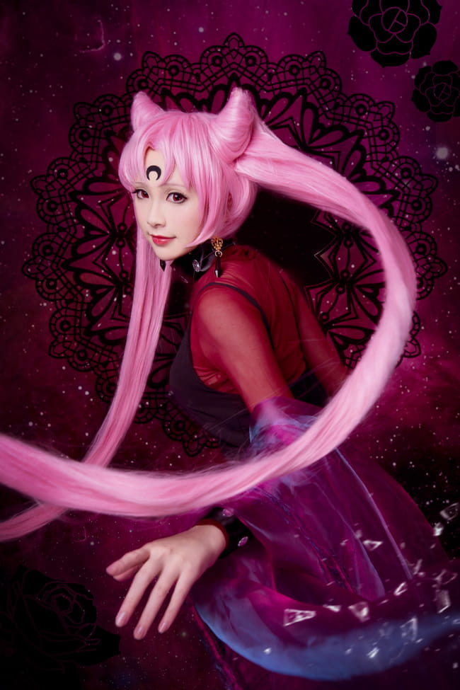 美少女战士 黑暗淑女小小兔cos