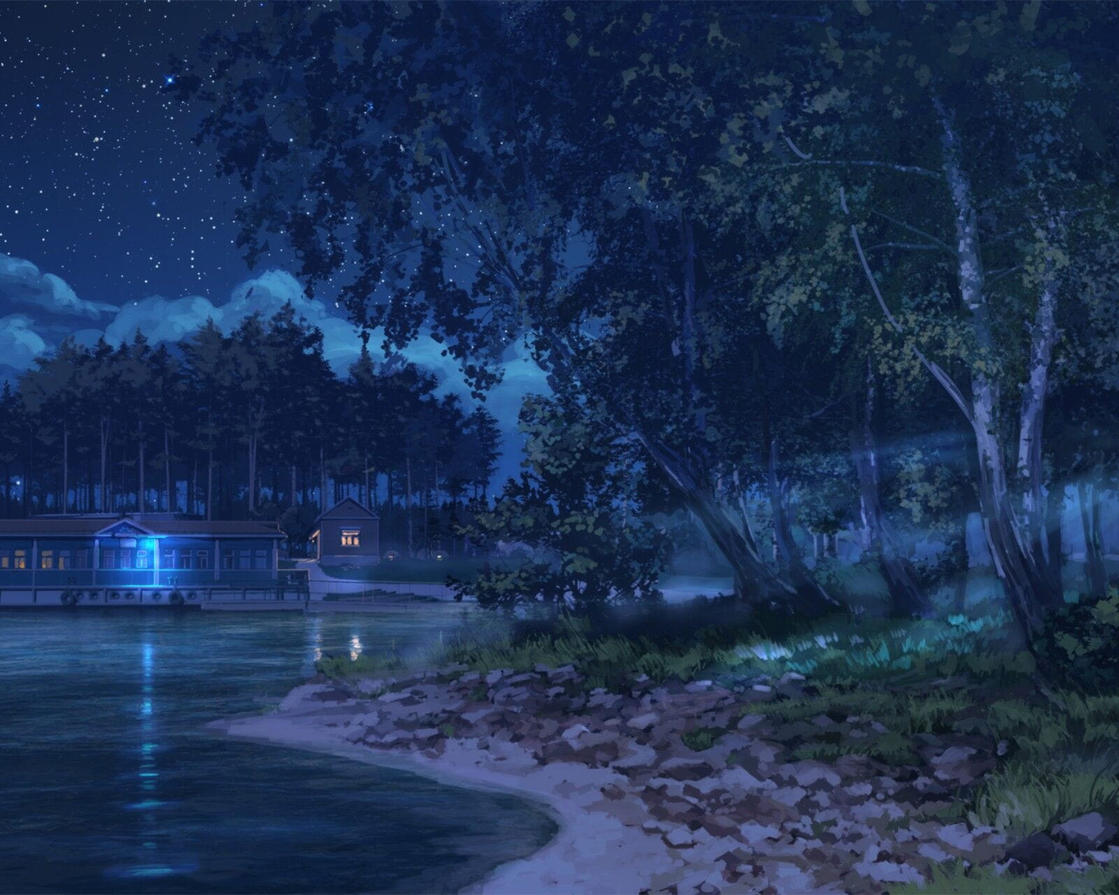 动画场景美图分享 让我们的此生留在二次元