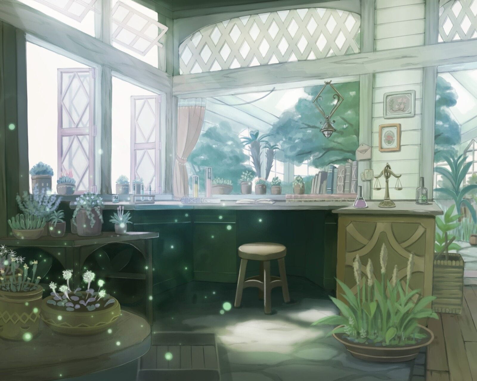 动画场景美图分享 让我们的此生留在二次元