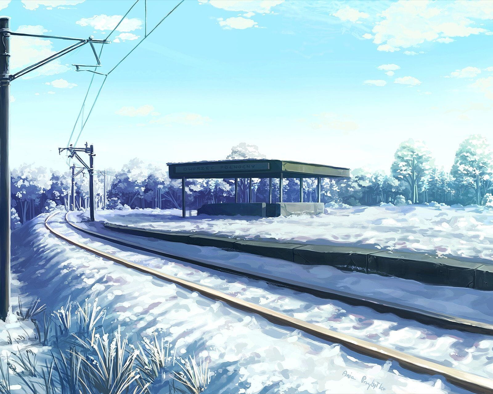 动画场景美图分享 让我们的此生留在二次元