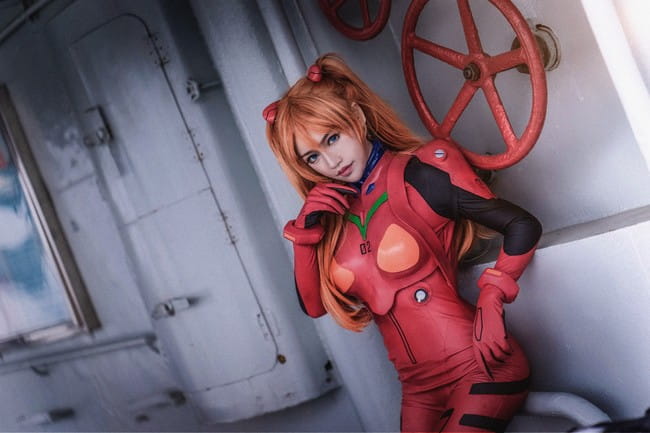 新世纪福音战士 明日香战斗服 cos