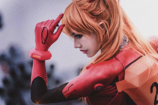 新世纪福音战士 明日香战斗服 cos