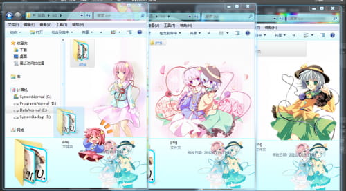 【Win7主题】地灵殿的少女们 下载