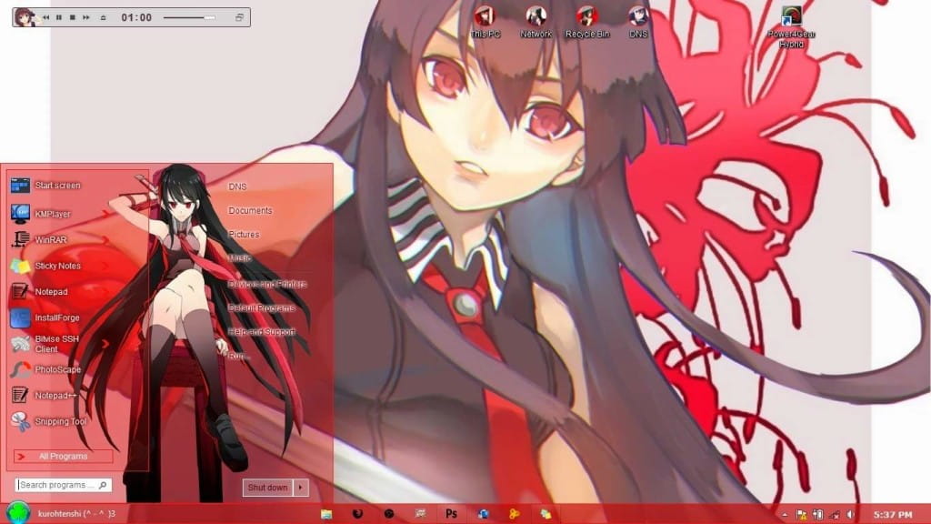 【Win8主题】斩！赤红之瞳 赤瞳 下载