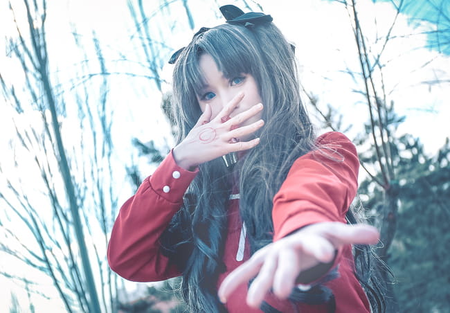 魔法少女伊莉雅/Fate 远坂凛cos