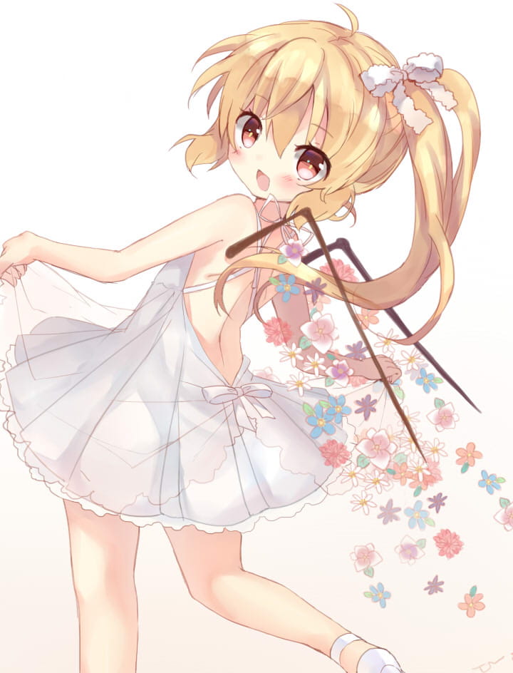 红魔馆的吸血鬼 二小姐芙兰朵露手机壁纸