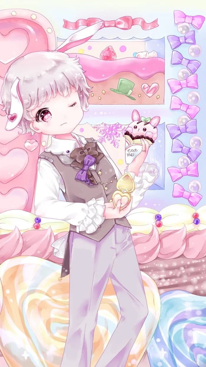 小清新萌女少女心 手机壁纸下载