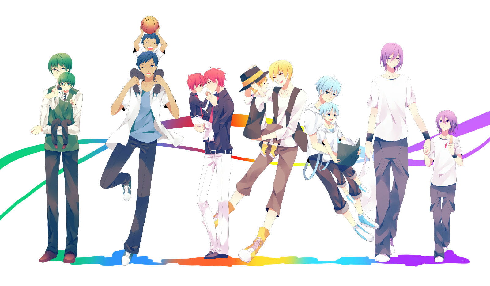 黑子篮球 奇迹的世代桌面壁纸