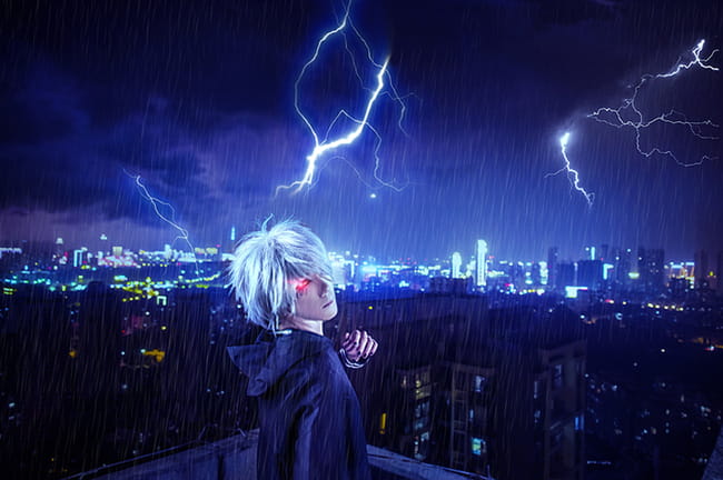 【授权】金木研cos正片 男神请收下我的膝盖！