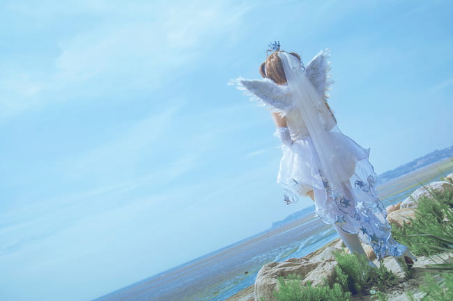 【授权】魔卡少女樱 木之本樱婚纱verきのもとさくらcos