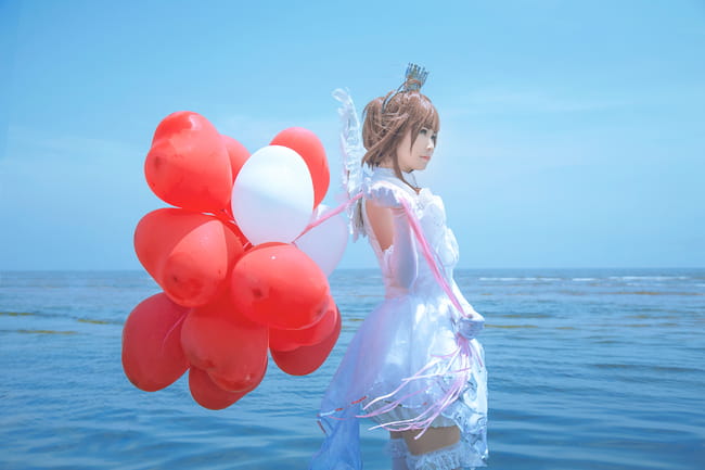 【授权】魔卡少女樱 木之本樱婚纱verきのもとさくらcos