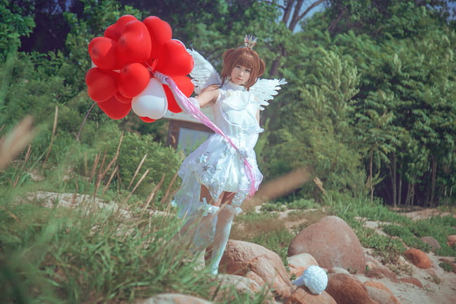 【授权】魔卡少女樱 木之本樱婚纱verきのもとさくらcos