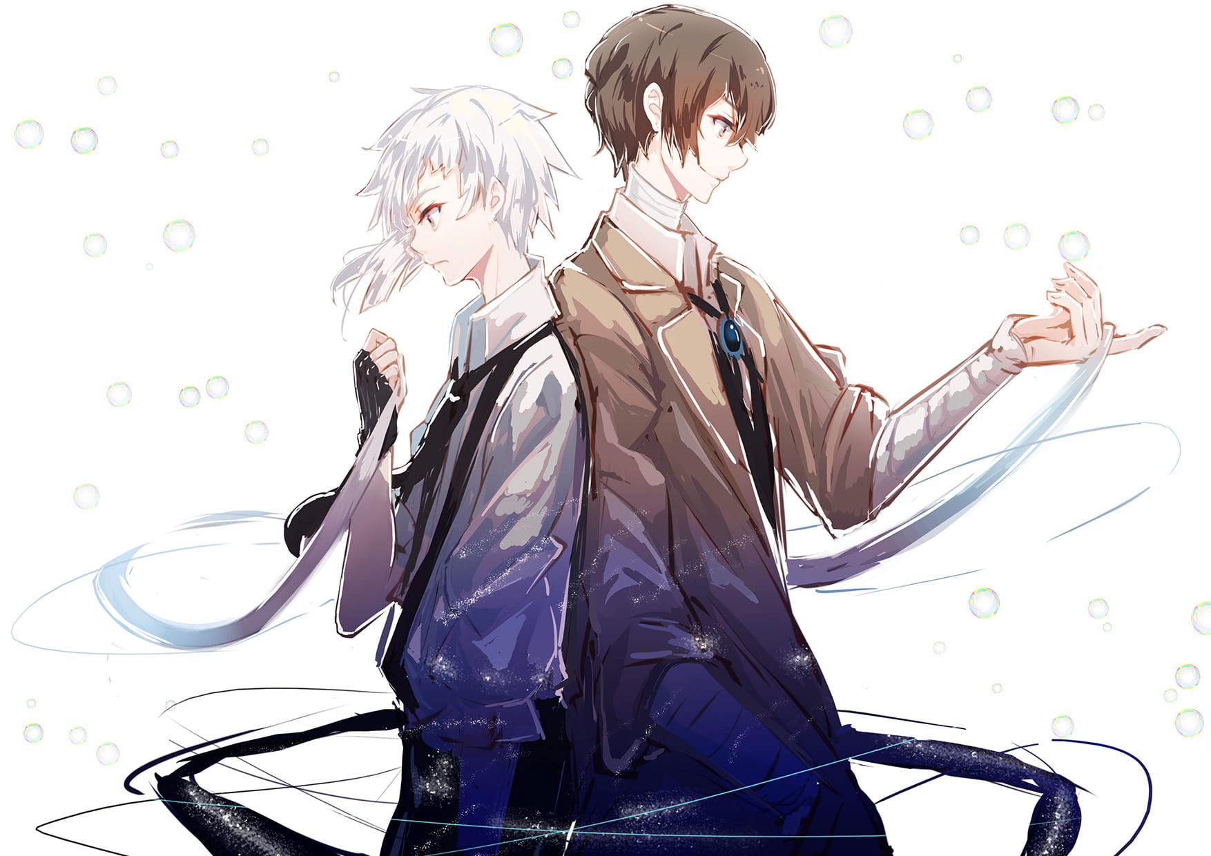 文豪野犬 中岛敦&芥川龙之介 安卓手机主题下载