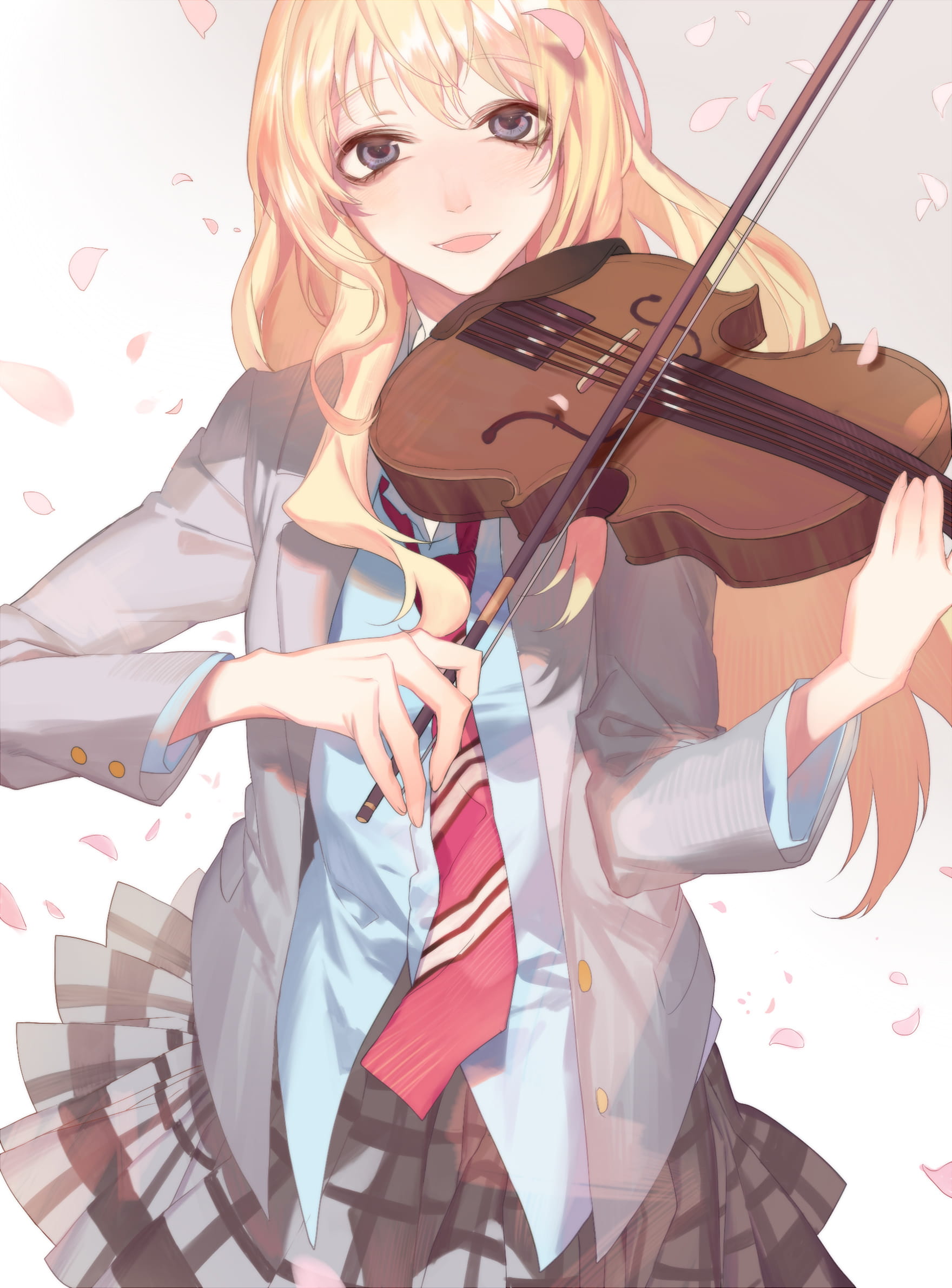 四月是你的谎言 在公生的怀中哭泣 安卓手机主题下载