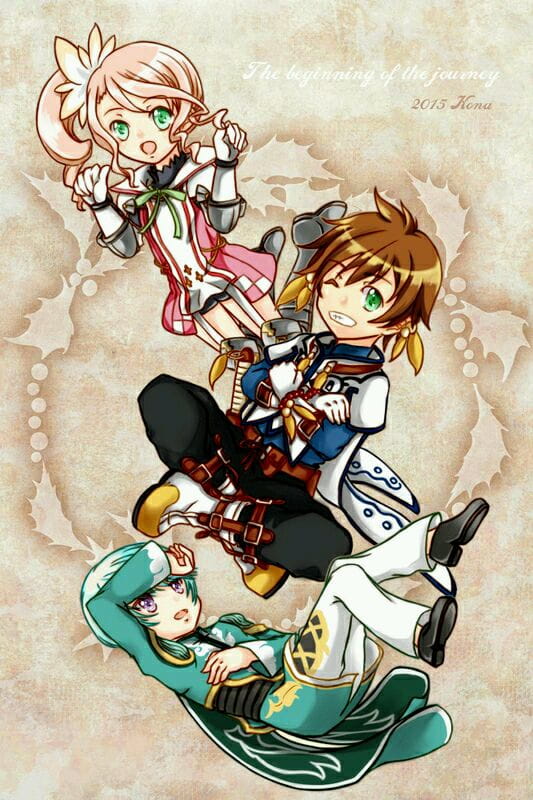 「情热传说」手机壁纸 冒险旅途闪烁着青春福利