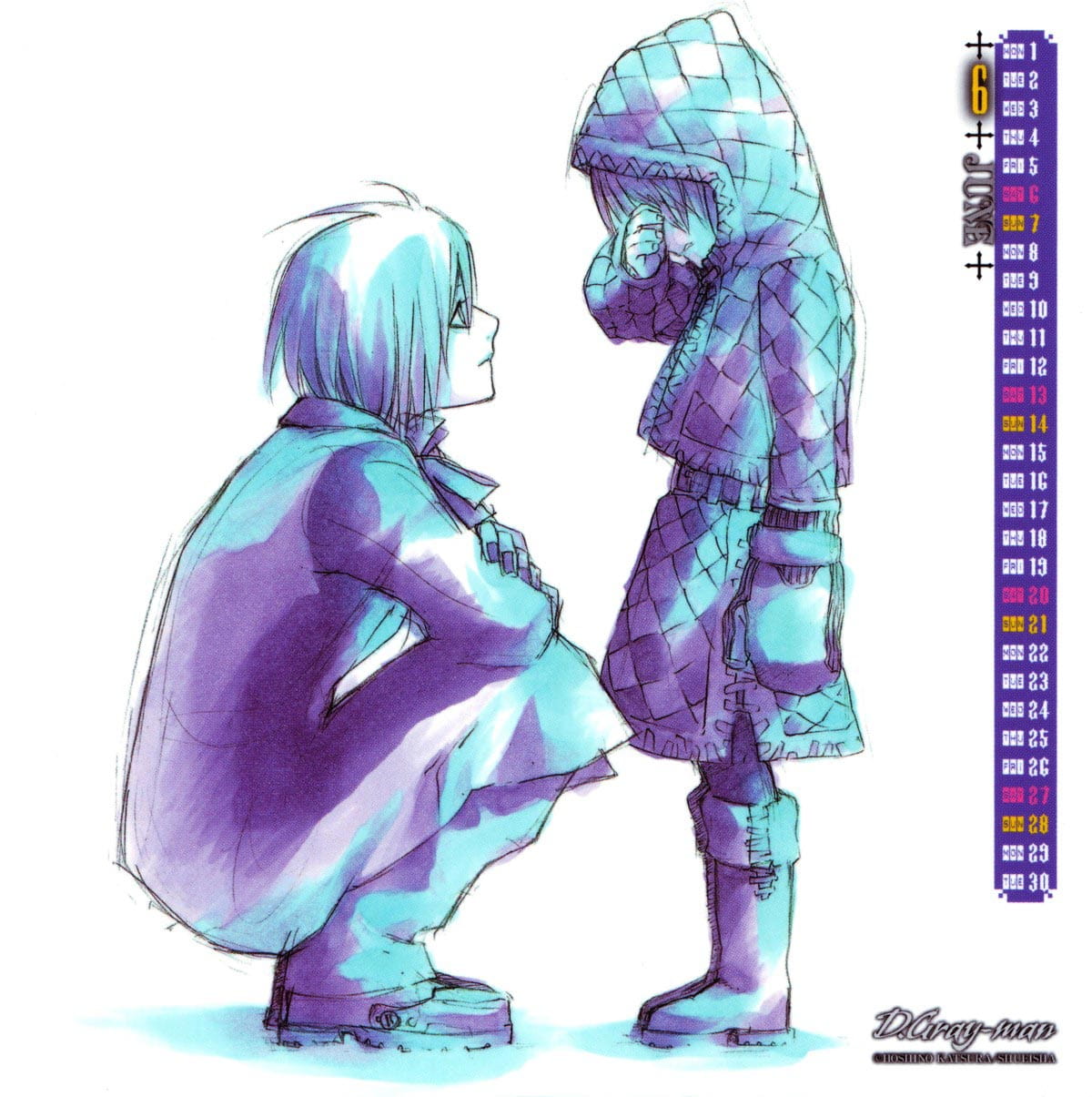 驱魔少年手机壁纸 与少年少女并肩斩断罪恶(1)