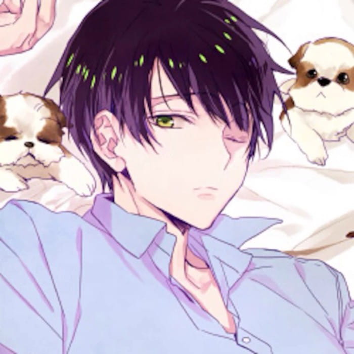 抱宠系类二次元男生头像 动漫男头