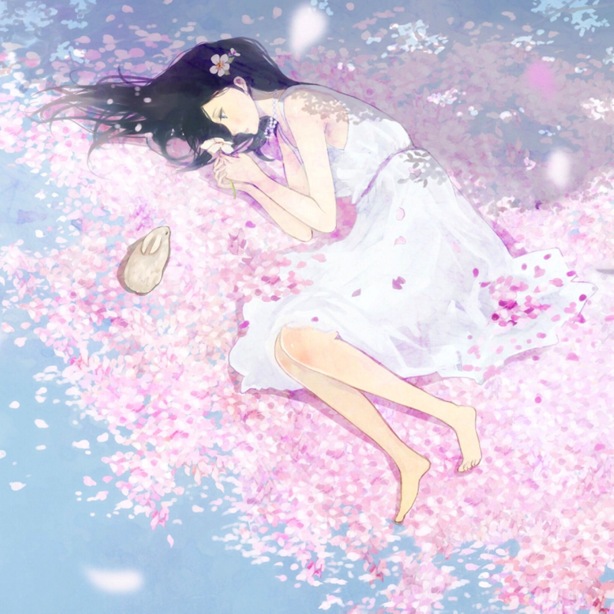 樱花如雨 樱花系列精美大图壁纸下载