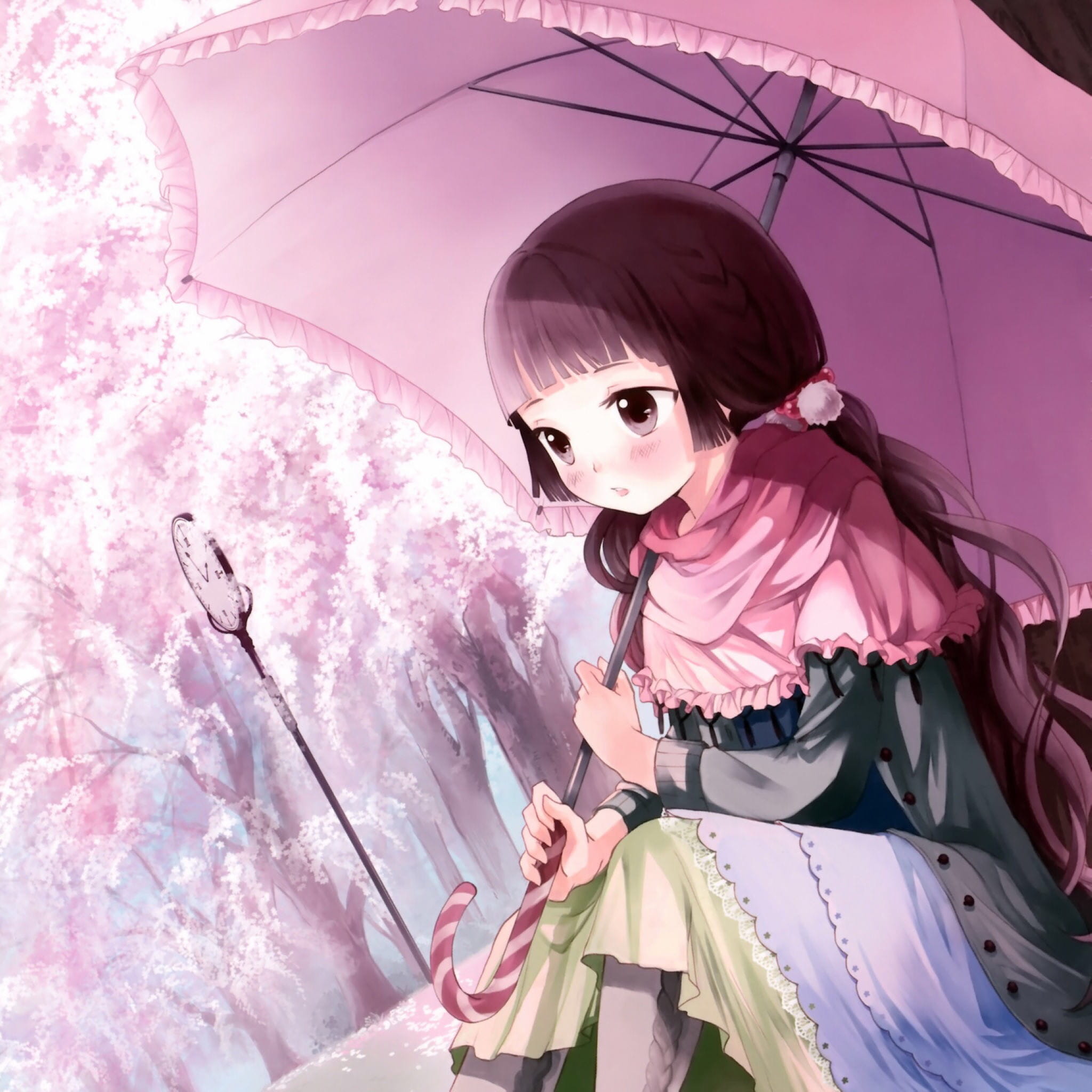 樱花如雨 樱花系列精美大图壁纸下载