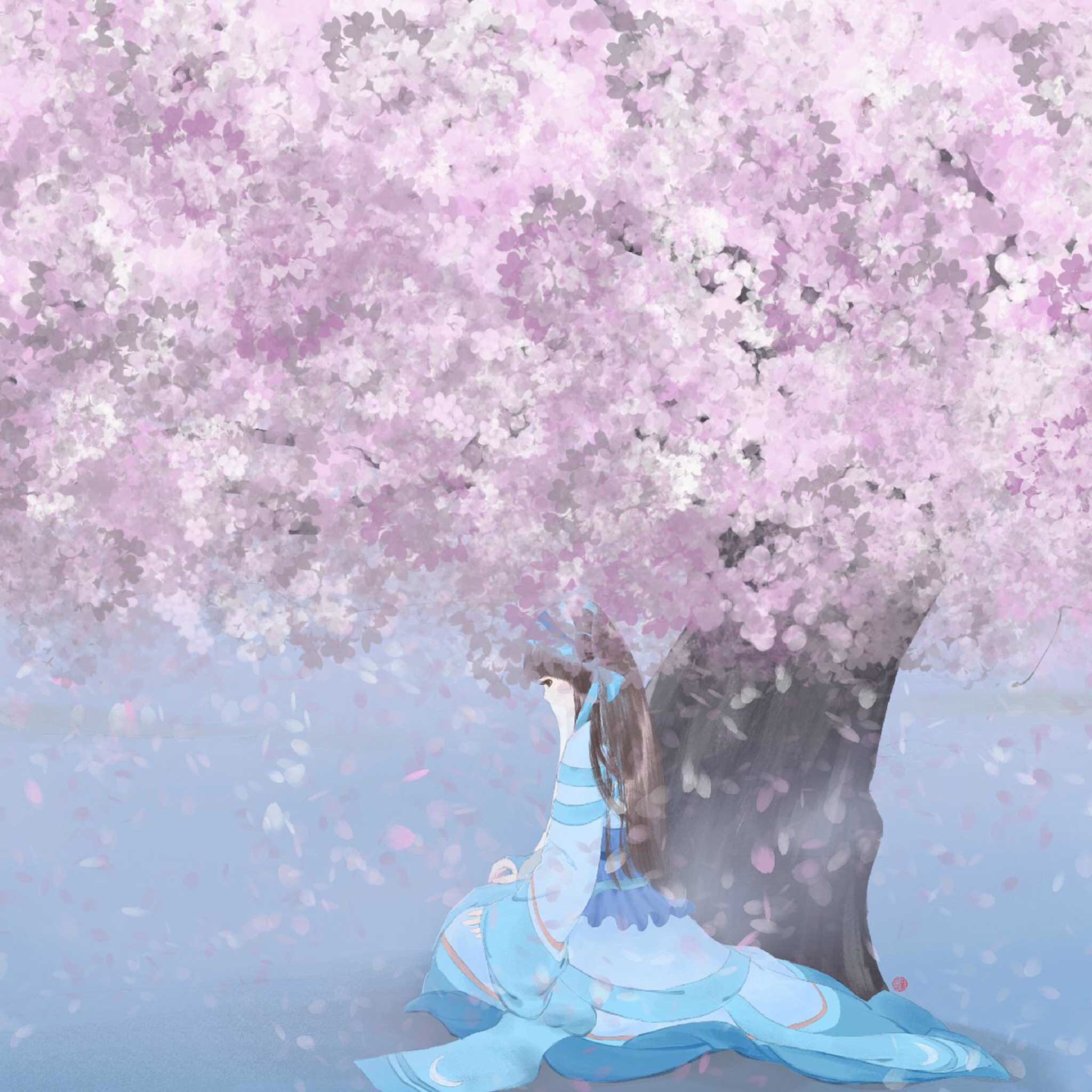 樱花如雨 樱花系列精美大图壁纸下载