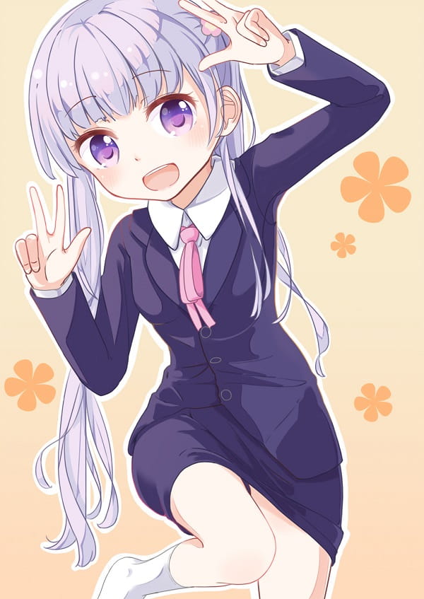 一个充满萌妹的公司 《NEW GAME》手机壁纸