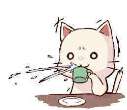 日系表情包 皱眉猫（frown cat vo）下载