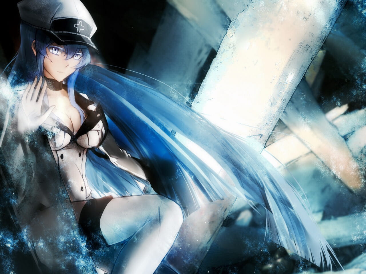 斩！赤红之瞳 艾斯德斯 桌面壁纸下载