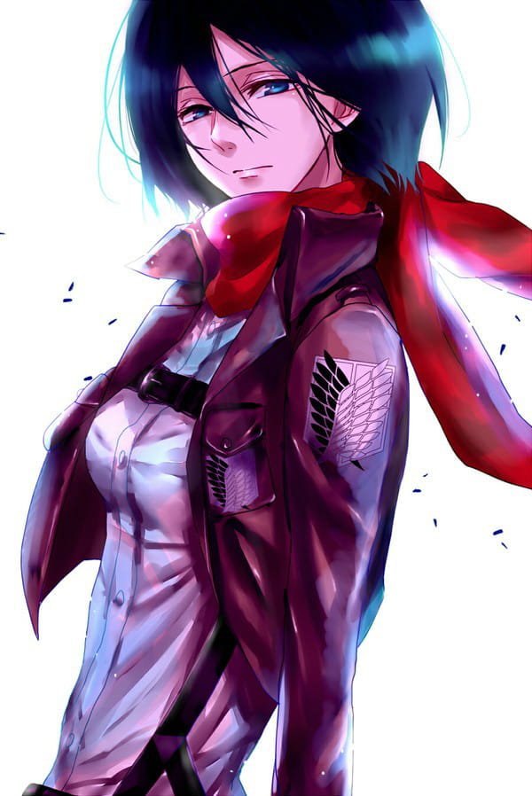 战争女神 三笠·阿克曼 精美手机壁纸