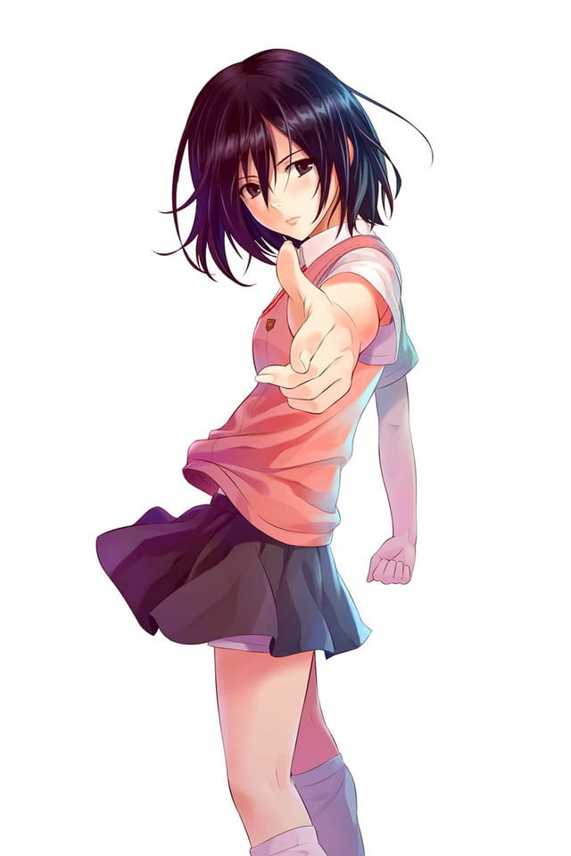 战争女神 三笠·阿克曼 精美手机壁纸