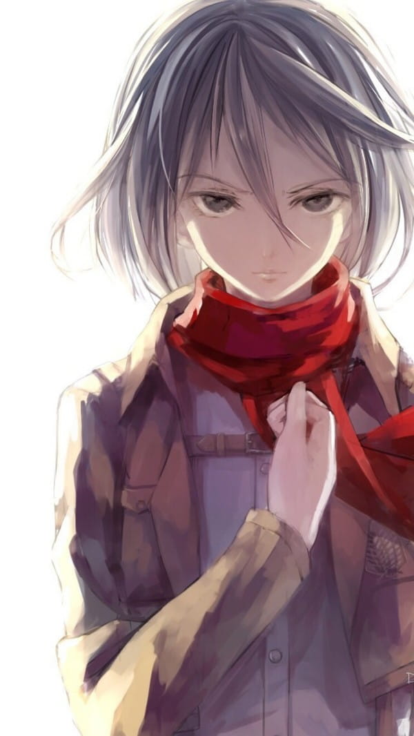 战争女神 三笠·阿克曼 精美手机壁纸