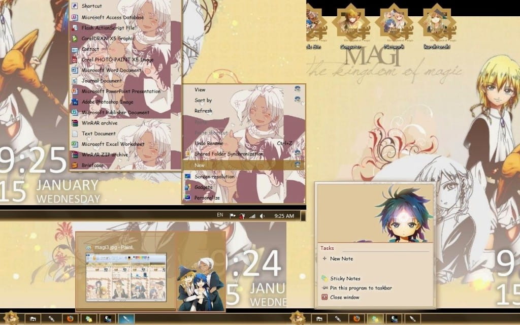 【Win7主题】magi魔笛 魔术王国 下载