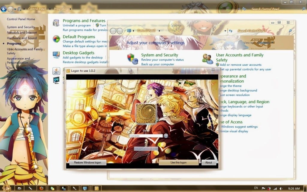 【Win7主题】magi魔笛 魔术王国 下载