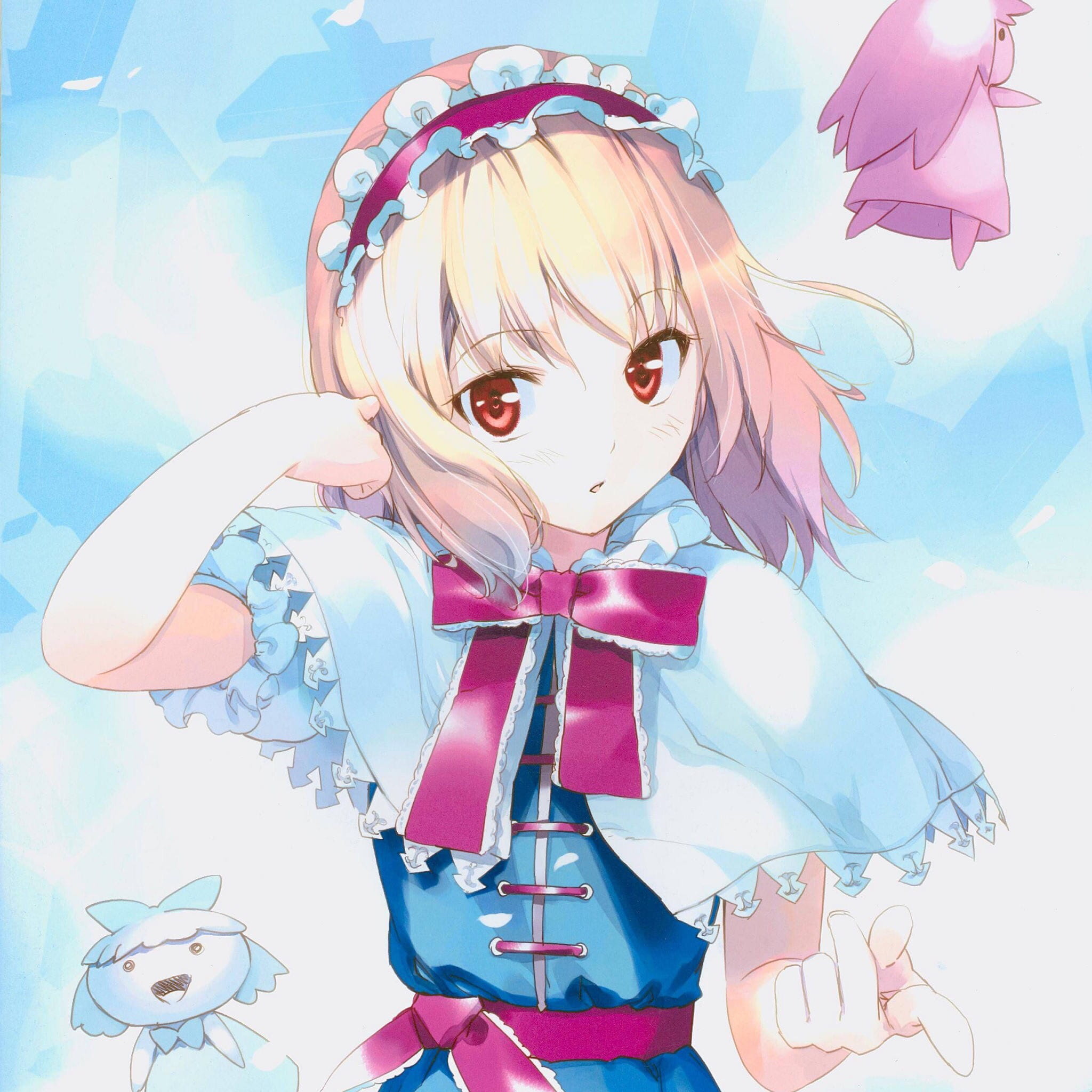 二次元插画少女 壁纸美图下载