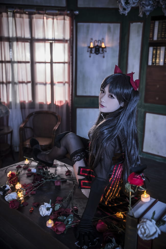 Fate 远坂凛黑化.ver COS