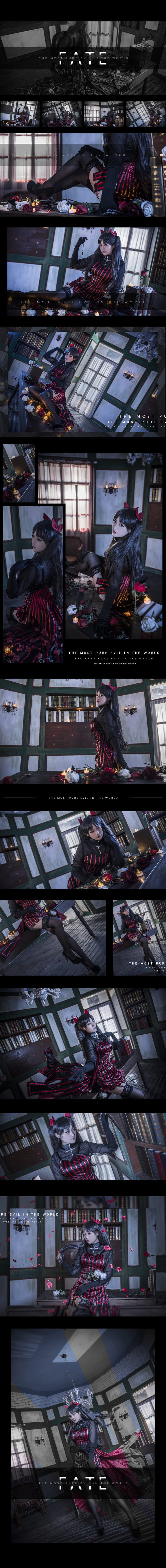 Fate 远坂凛黑化.ver COS
