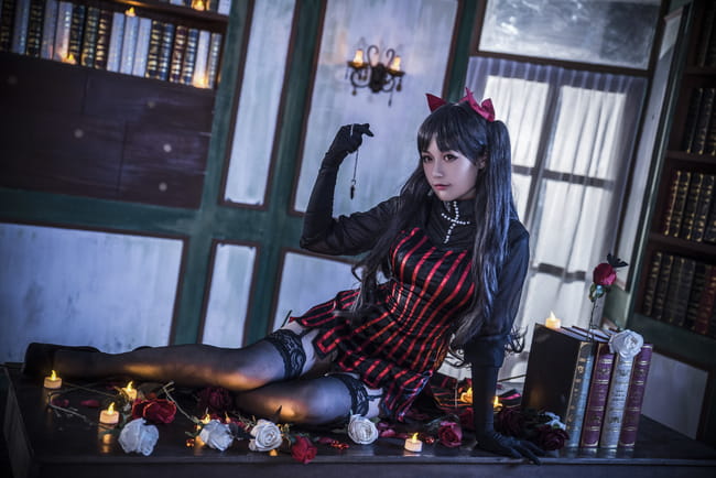 Fate 远坂凛黑化.ver COS