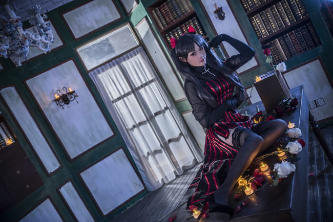 Fate 远坂凛黑化.ver COS
