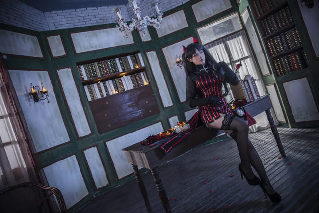 Fate 远坂凛黑化.ver COS