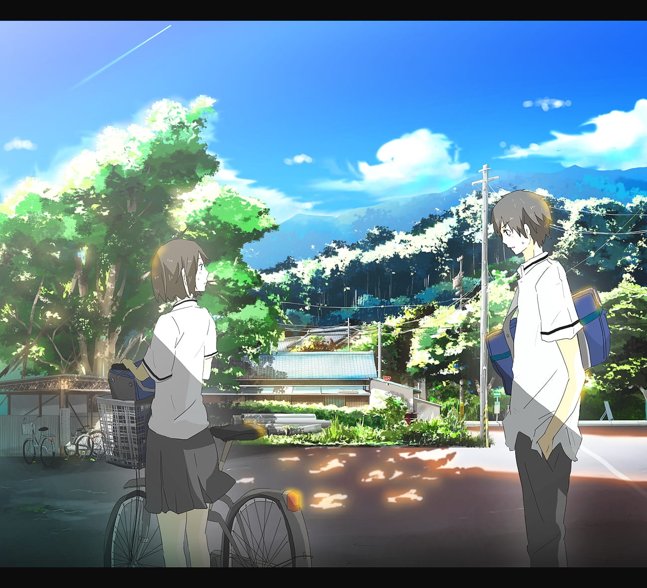 繁华落尽,洗尽铅华 动漫街道电脑壁纸特辑