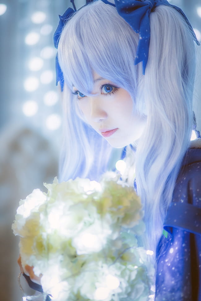 【授权】VOCALOID初音未来 冬の夜COS
