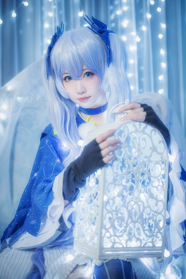 【授权】VOCALOID初音未来 冬の夜COS