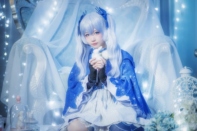 【授权】VOCALOID初音未来 冬の夜COS
